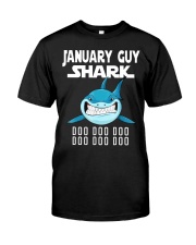 JANUARY GUY SHARK DOO DOO DOO Classic T-Shirt thumbnail