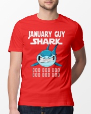 JANUARY GUY SHARK DOO DOO DOO Classic T-Shirt lifestyle-mens-crewneck-front-13