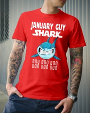JANUARY GUY SHARK DOO DOO DOO Classic T-Shirt lifestyle-mens-crewneck-front-6