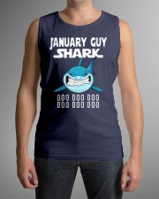 JANUARY GUY SHARK DOO DOO DOO Sleeveless Tee lifestyle-unisex-tank-front-1