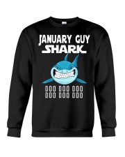 JANUARY GUY SHARK DOO DOO DOO Crewneck Sweatshirt thumbnail