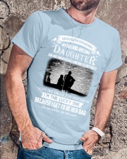 GOD BLESSED ME WITH AN ANGEL MY AWESOME DAUGHTER Classic T-Shirt lifestyle-mens-crewneck-front-4
