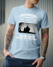 GOD BLESSED ME WITH AN ANGEL MY AWESOME DAUGHTER Classic T-Shirt lifestyle-mens-crewneck-front-6