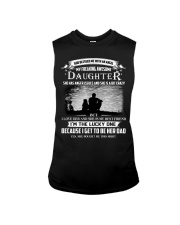GOD BLESSED ME WITH AN ANGEL MY AWESOME DAUGHTER Sleeveless Tee thumbnail