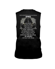 NEVER UNDERESTIMATE A MAN WHO WAS BORN IN APRIL Sleeveless Tee thumbnail