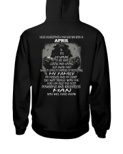 NEVER UNDERESTIMATE A MAN WHO WAS BORN IN APRIL Hooded Sweatshirt thumbnail