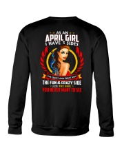 AS AN APRIL GIRL Crewneck Sweatshirt thumbnail