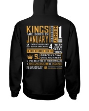 KINGS ARE BORN IN JANUARY Hooded Sweatshirt thumbnail