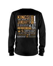 KINGS ARE BORN IN JANUARY Long Sleeve Tee thumbnail