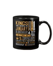 KINGS ARE BORN IN JANUARY Mug thumbnail