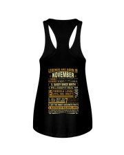LEGENDS ARE BORN IN NOVEMBER Ladies Flowy Tank thumbnail