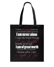 DAUGHTERS OF GOD - WARRIOR OF CHRIST Tote Bag thumbnail