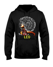 YES I AM A LEO Hooded Sweatshirt thumbnail