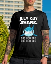 JULY GUY SHARK DOO DOO DOO Classic T-Shirt lifestyle-mens-crewneck-front-8