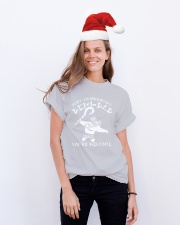 JUST AN ORDINARY DEMI-DAD Classic T-Shirt lifestyle-holiday-crewneck-front-1