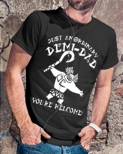 JUST AN ORDINARY DEMI-DAD Classic T-Shirt lifestyle-mens-crewneck-front-4