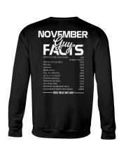NOVEMBER GUY FACTS Crewneck Sweatshirt thumbnail