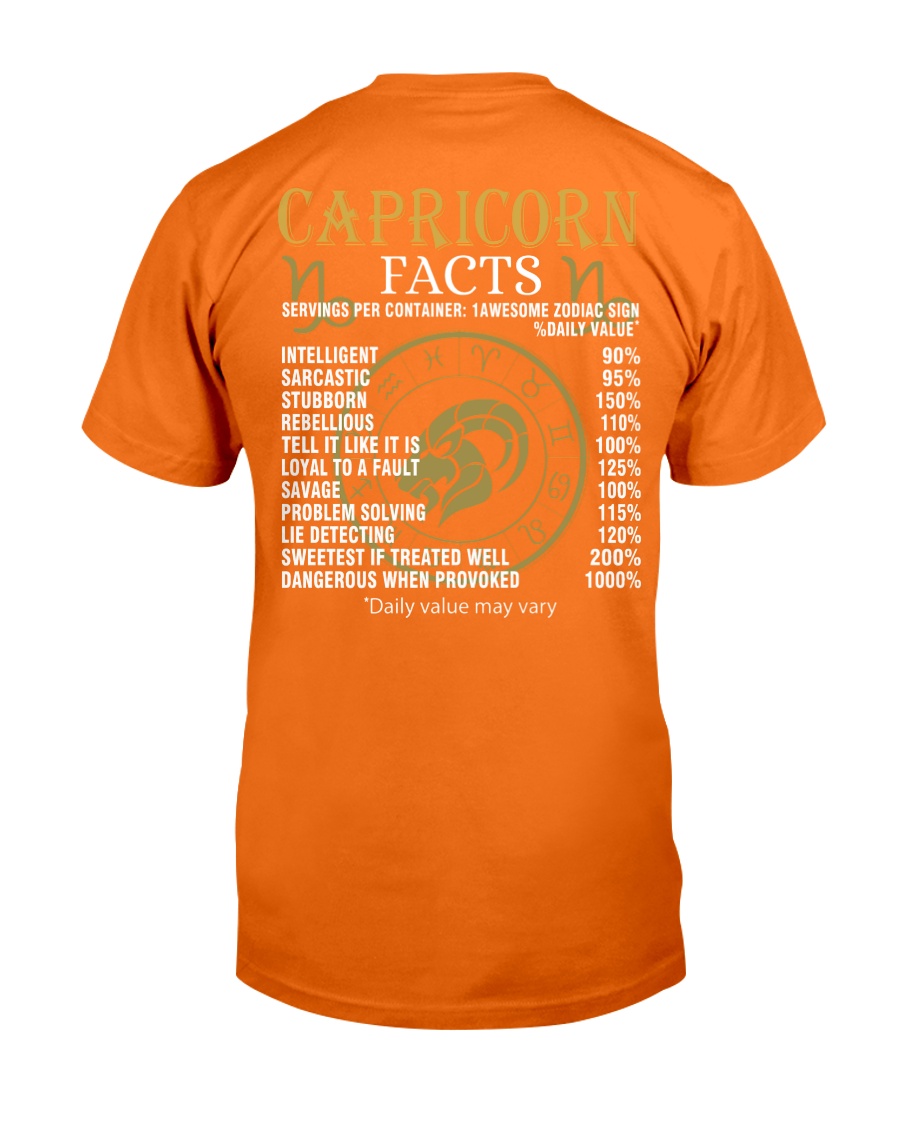CAPRICORN FACTS Classic T-Shirt