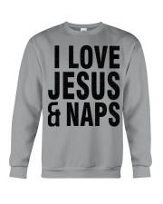 JESUS AND NAPS - WARRIOR OF CHRIST Crewneck Sweatshirt thumbnail