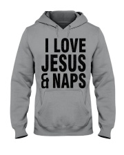 JESUS AND NAPS - WARRIOR OF CHRIST Hooded Sweatshirt thumbnail