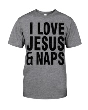 JESUS AND NAPS - WARRIOR OF CHRIST Classic T-Shirt thumbnail