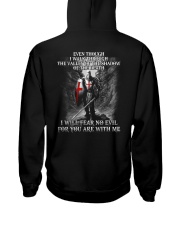 I WILL FEAR NO EVIL - WARRIOR OF CHRIST Hooded Sweatshirt thumbnail