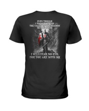 I WILL FEAR NO EVIL - WARRIOR OF CHRIST Ladies T-Shirt thumbnail
