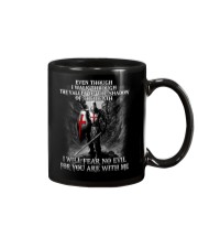 I WILL FEAR NO EVIL - WARRIOR OF CHRIST Mug thumbnail