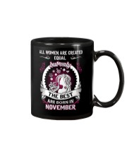 THE BEST ARE BORN IN NEVEMBER Mug thumbnail