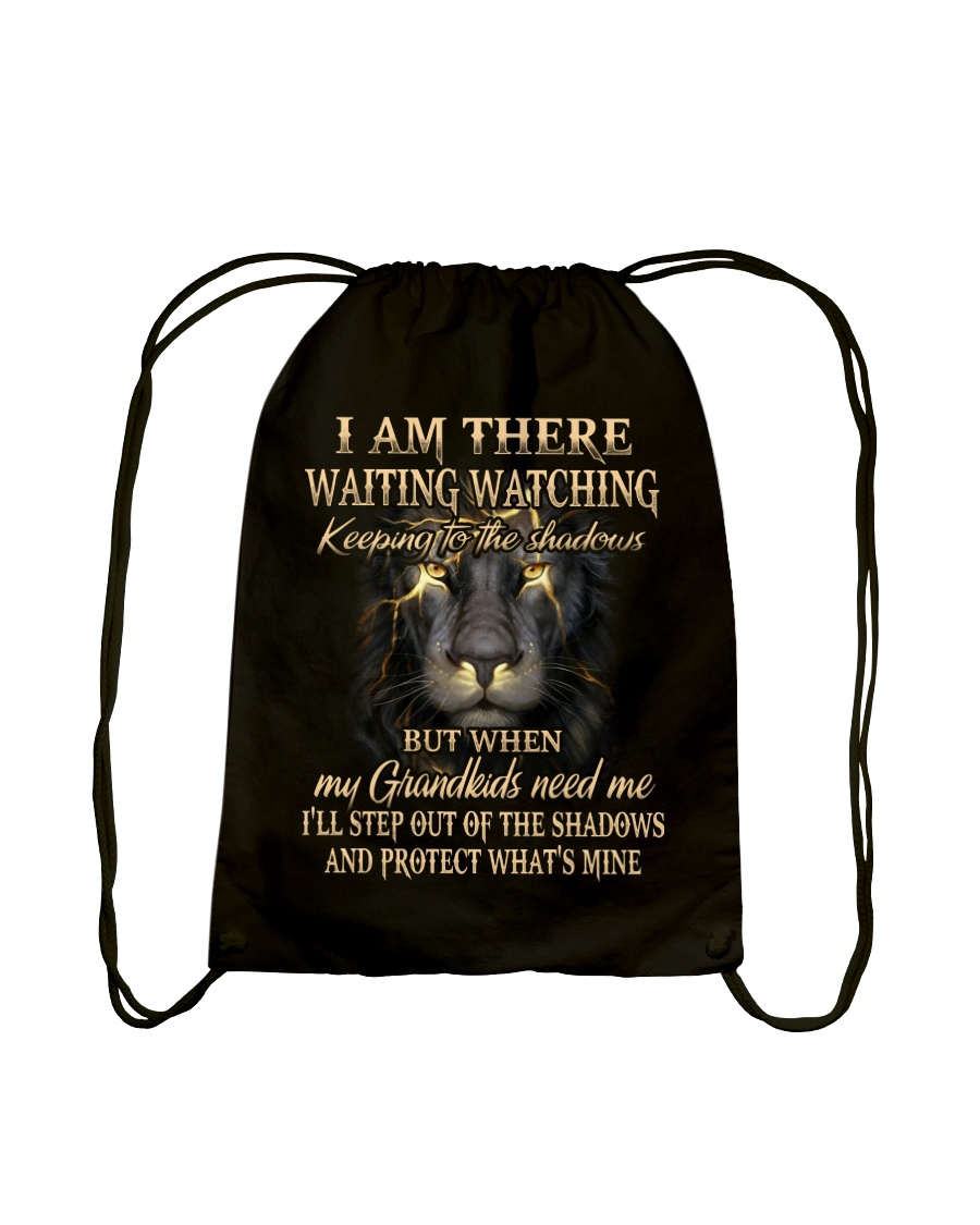 I AM THERE Drawstring Bag