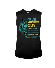 'M AN AUGUST GUY - I HAVE 3 SIDES Sleeveless Tee thumbnail