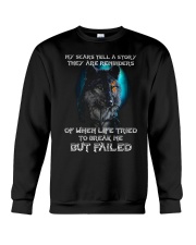 WOLVES - MY SCARS Crewneck Sweatshirt thumbnail