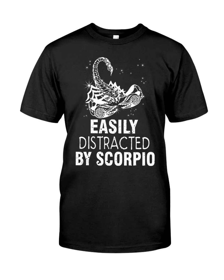 EASILY DISTRACTED BY SCORPIO Classic T-Shirt