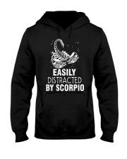 EASILY DISTRACTED BY SCORPIO Hooded Sweatshirt thumbnail