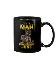 NEVER UNDERESTIMATE A MAN OF FAITH - JUNE Mug thumbnail