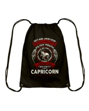 I AM A CAPRICORN - LIMITED EDITION Drawstring Bag thumbnail