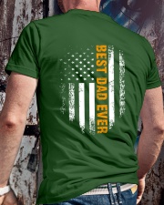 BEST DAD EVER Classic T-Shirt lifestyle-mens-crewneck-back-2