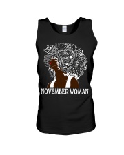 NOVEMBER BLACK WOMAN Unisex Tank thumbnail