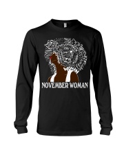 NOVEMBER BLACK WOMAN Long Sleeve Tee thumbnail