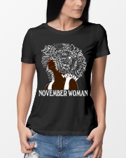 NOVEMBER BLACK WOMAN Ladies T-Shirt lifestyle-women-crewneck-front-10