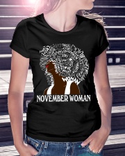 NOVEMBER BLACK WOMAN Ladies T-Shirt lifestyle-women-crewneck-front-7