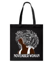 NOVEMBER BLACK WOMAN Tote Bag thumbnail