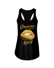 QUEENS ARE BORN IN APRIL Ladies Flowy Tank thumbnail
