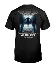 DEVIL WHISPERED - AUGUST Classic T-Shirt back