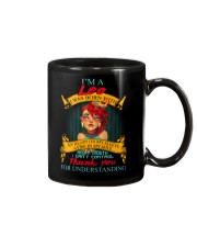 LEO WAS BORN WITH MY HEART ON MY SLEEVE Mug thumbnail