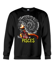 YES I AM A PISCES Crewneck Sweatshirt thumbnail