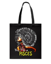 YES I AM A PISCES Tote Bag thumbnail