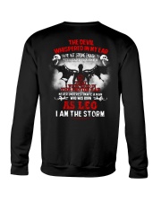 DEVIL WHISPERED - LEO Crewneck Sweatshirt thumbnail
