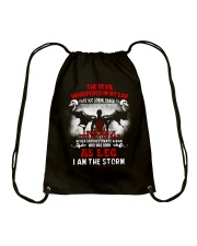 DEVIL WHISPERED - LEO Drawstring Bag thumbnail