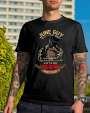JUNE GUY WITH THREE SIDES Classic T-Shirt lifestyle-mens-crewneck-front-8